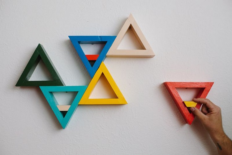 Triangle Shelves