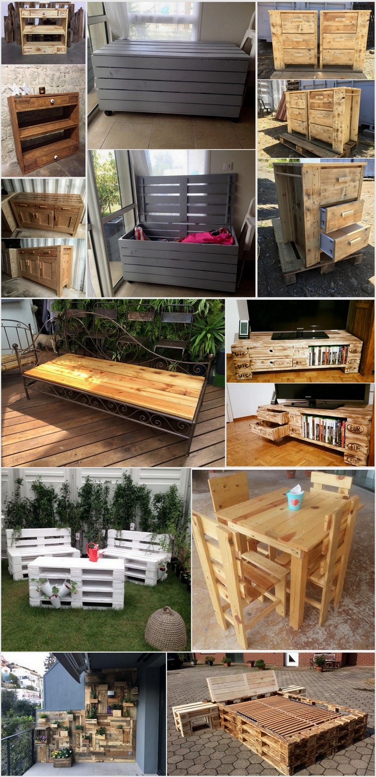 Awesome Recycled Wood Pallet Projects