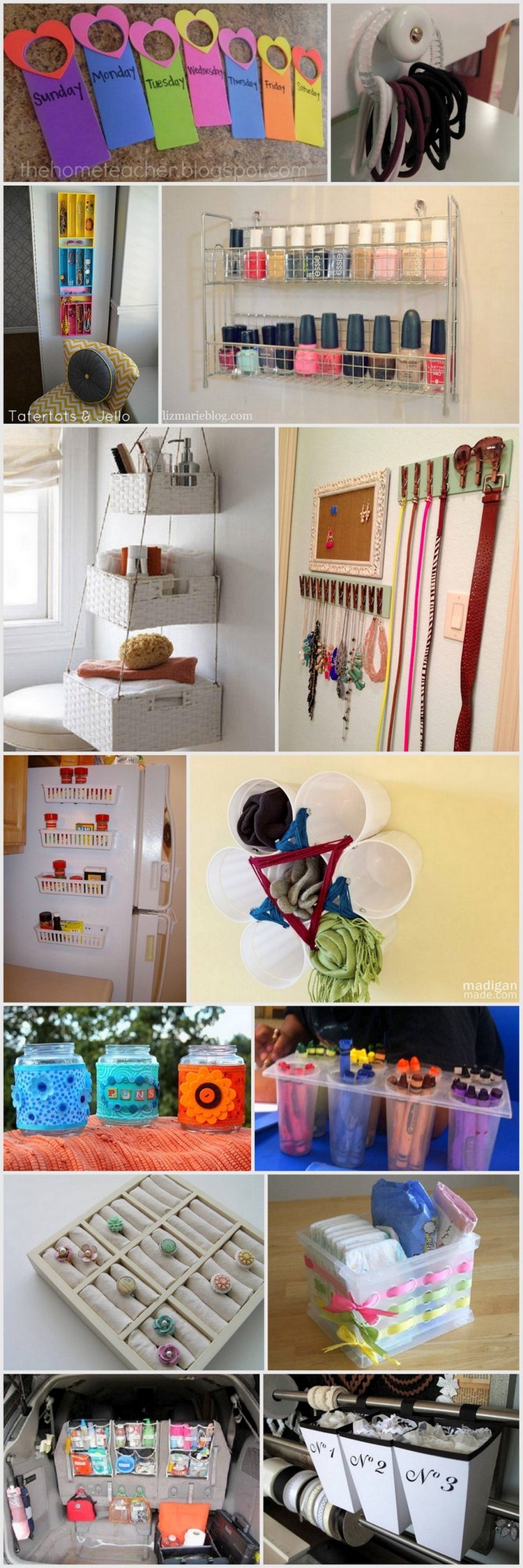 Creative DIY Projects in Organizing Your Home Using Dollar Store Items
