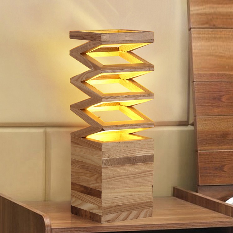 Creative Wooden Lamp