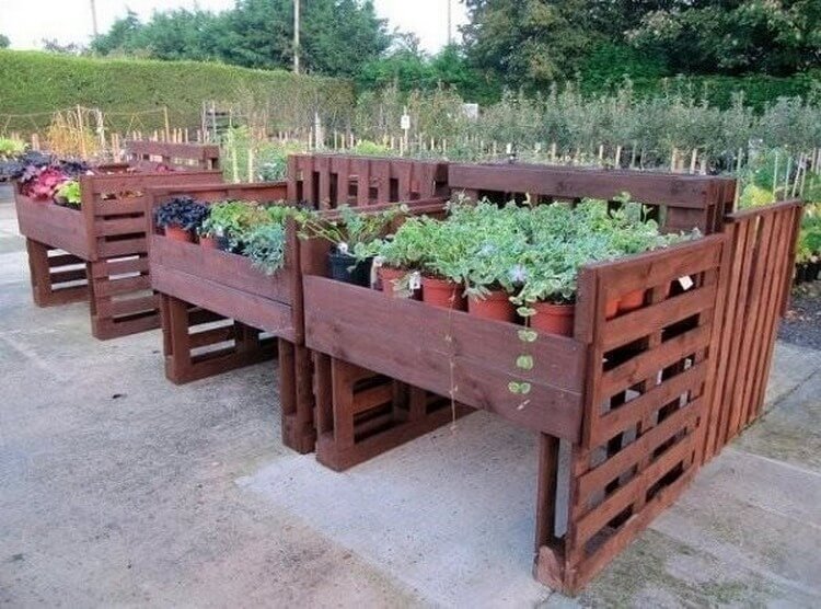Wood Pallet Garden Project