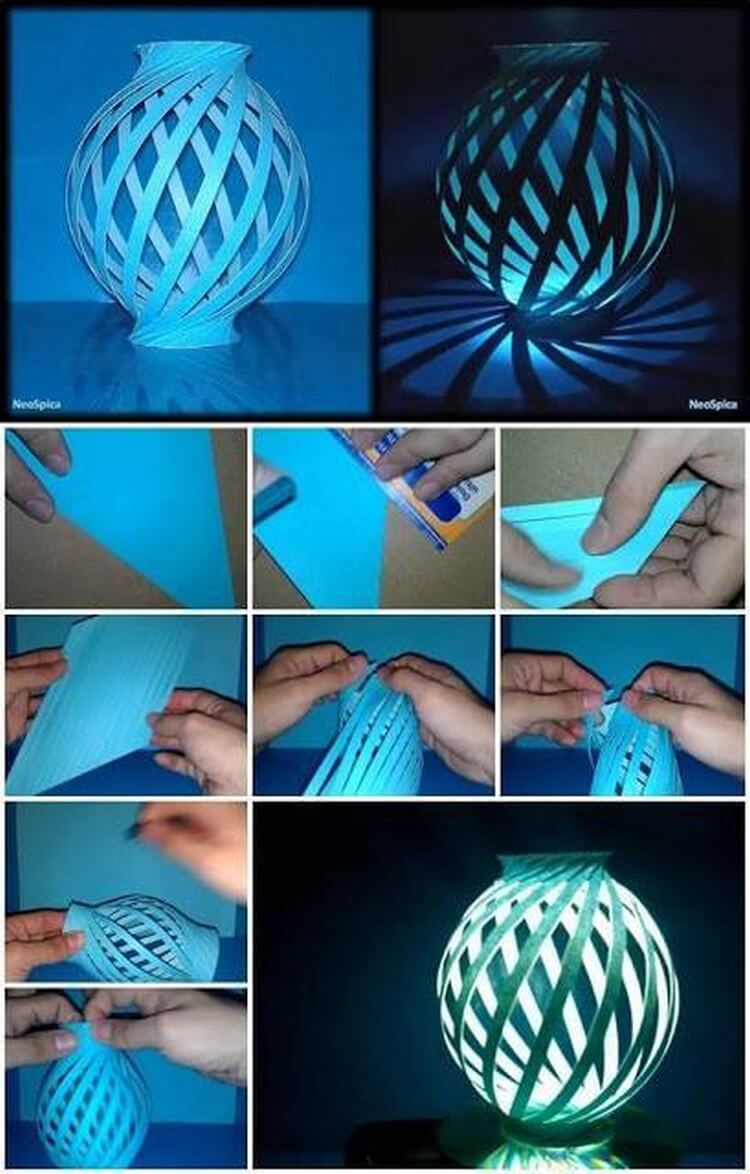 Amazing DIY Paper Lamp