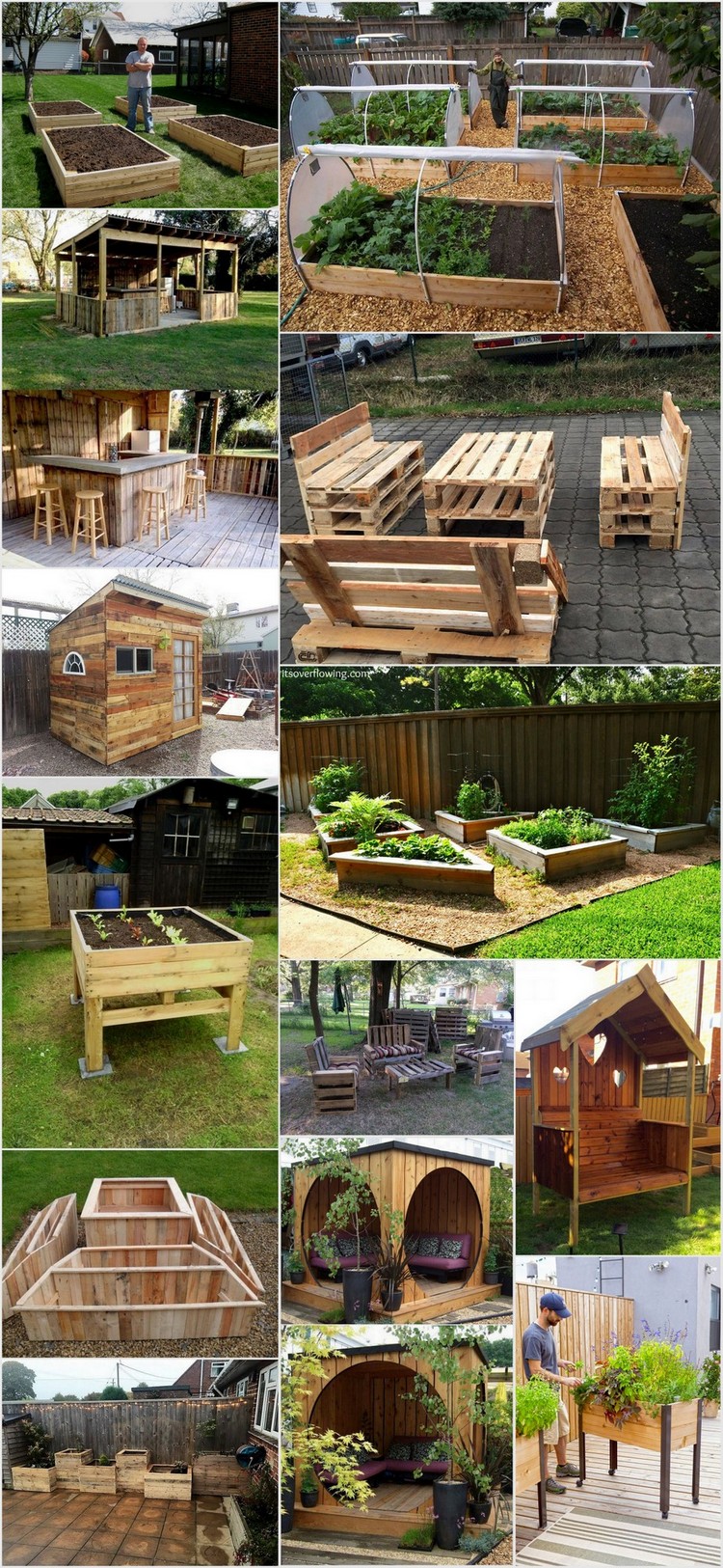 Clever Ways to Decor Your Garden for this Summer with Pallets