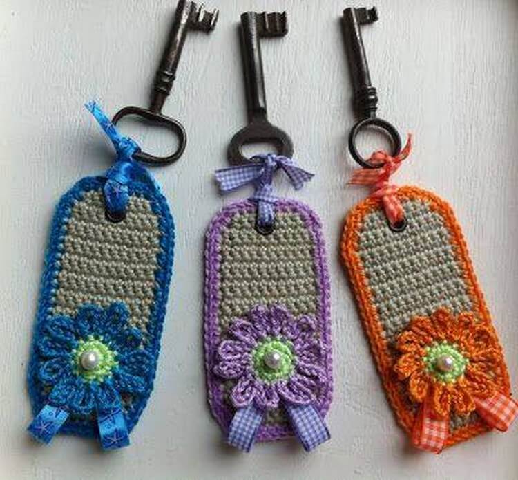 Crochet Key Rings