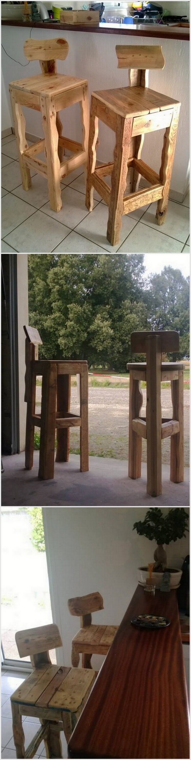 Wood Pallet Chairs