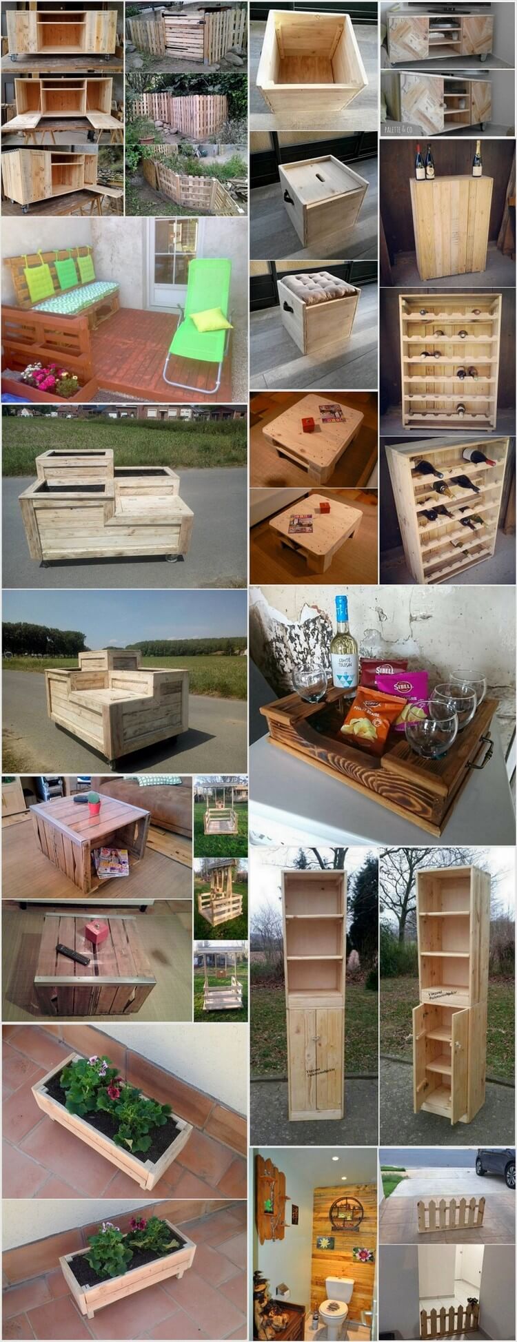 Amazing Uses for Old Wooden Pallets