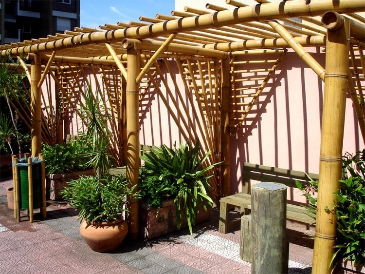 Bamboo Garden Trellis
