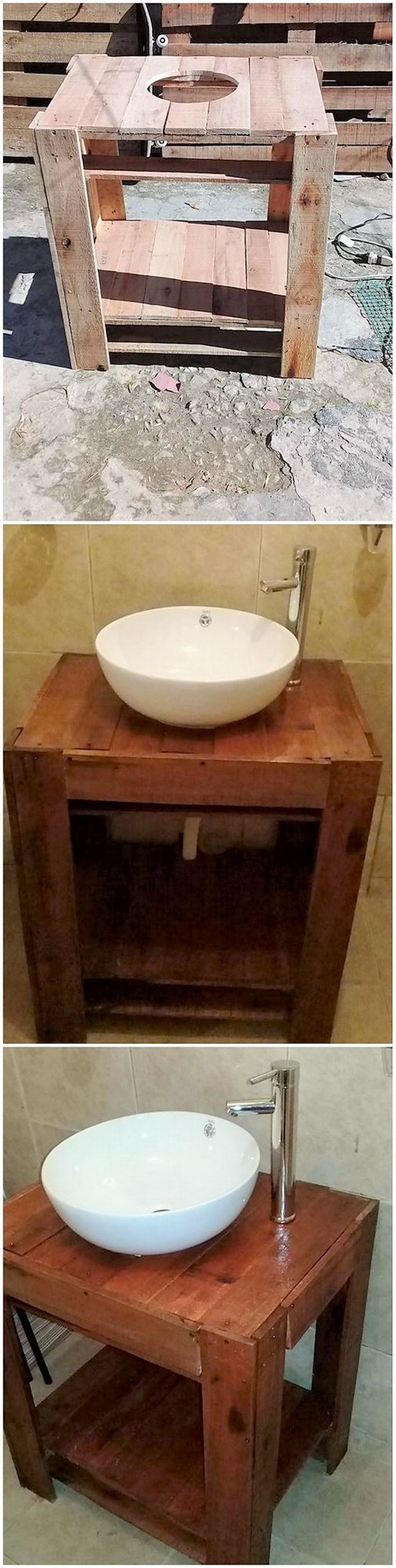 DIY Pallet Sink