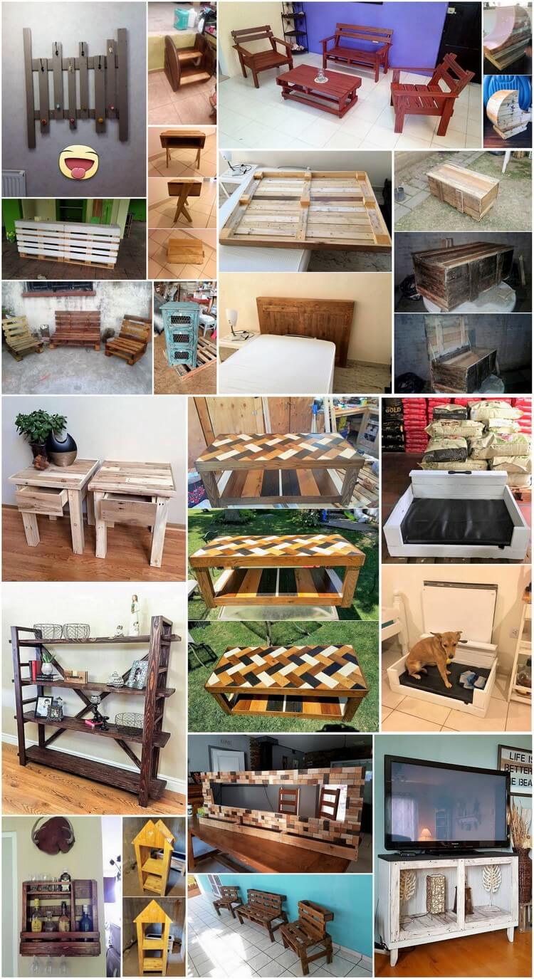 Easy to Make Awesome Wood Pallet Projects