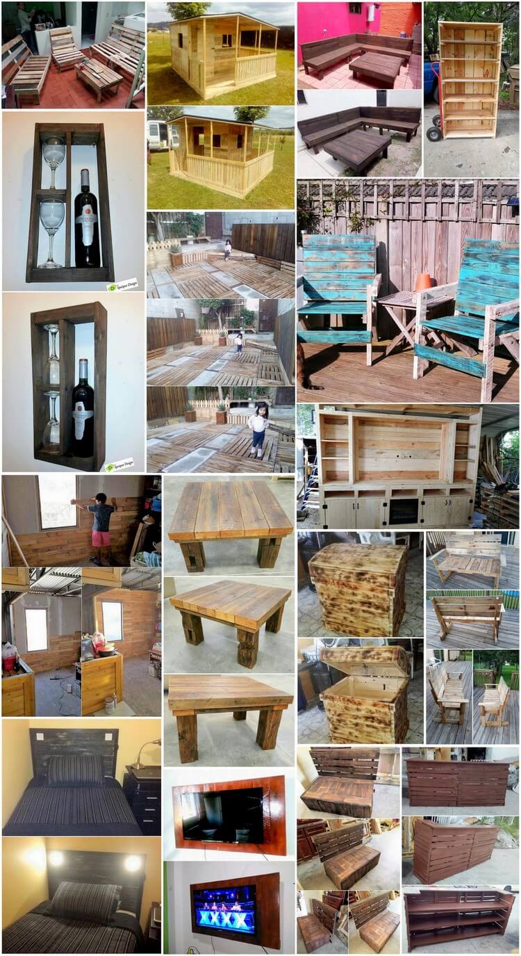 Interesting Ways to Reuse Old Wood Pallets