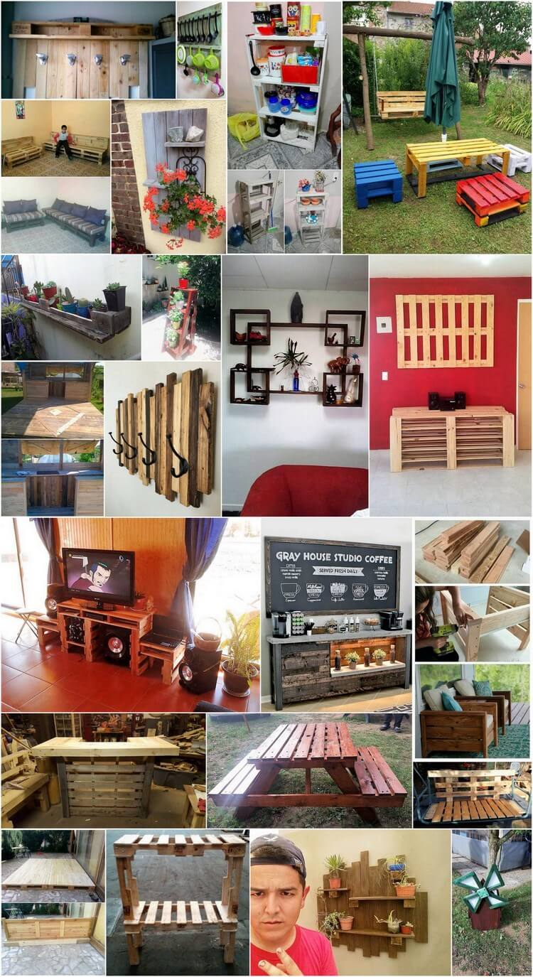 Outrageously Smart Recycled Pallet Ideas That You Should Try at Home
