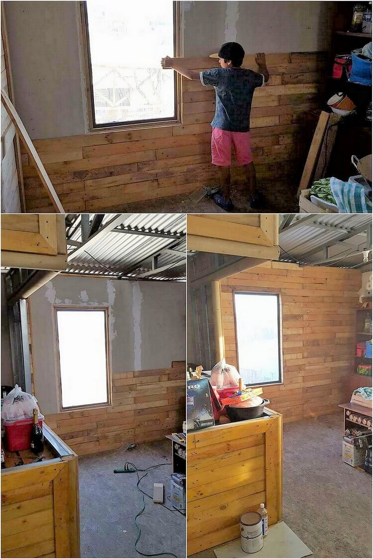 Pallet Wall Paneling