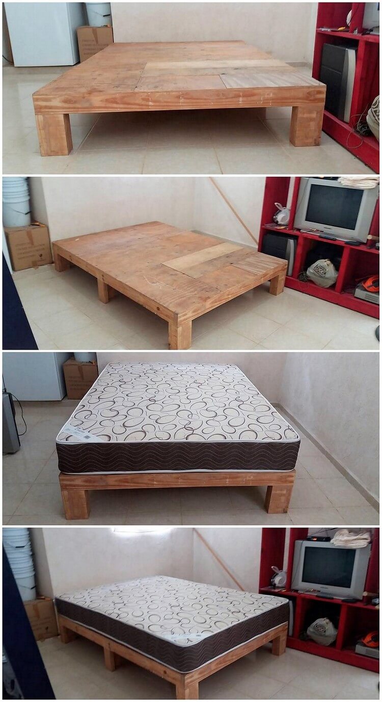 DIY Pallet Bed (2)