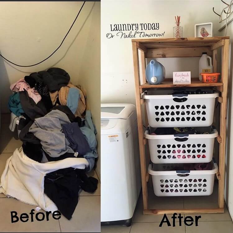 Pallet Laundry Table