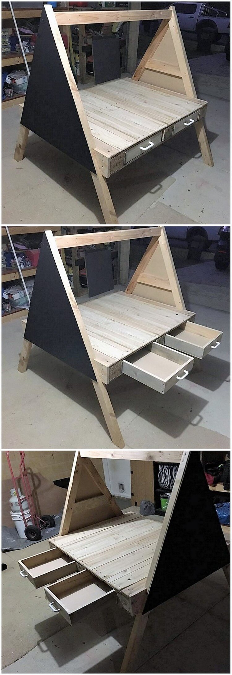 Pallet Office Table or Study Table