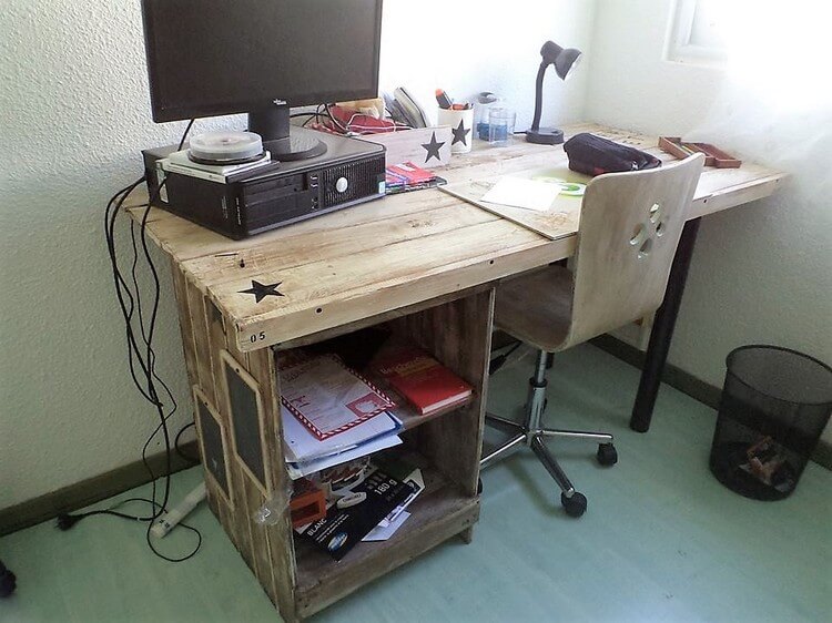 Pallet Office Table