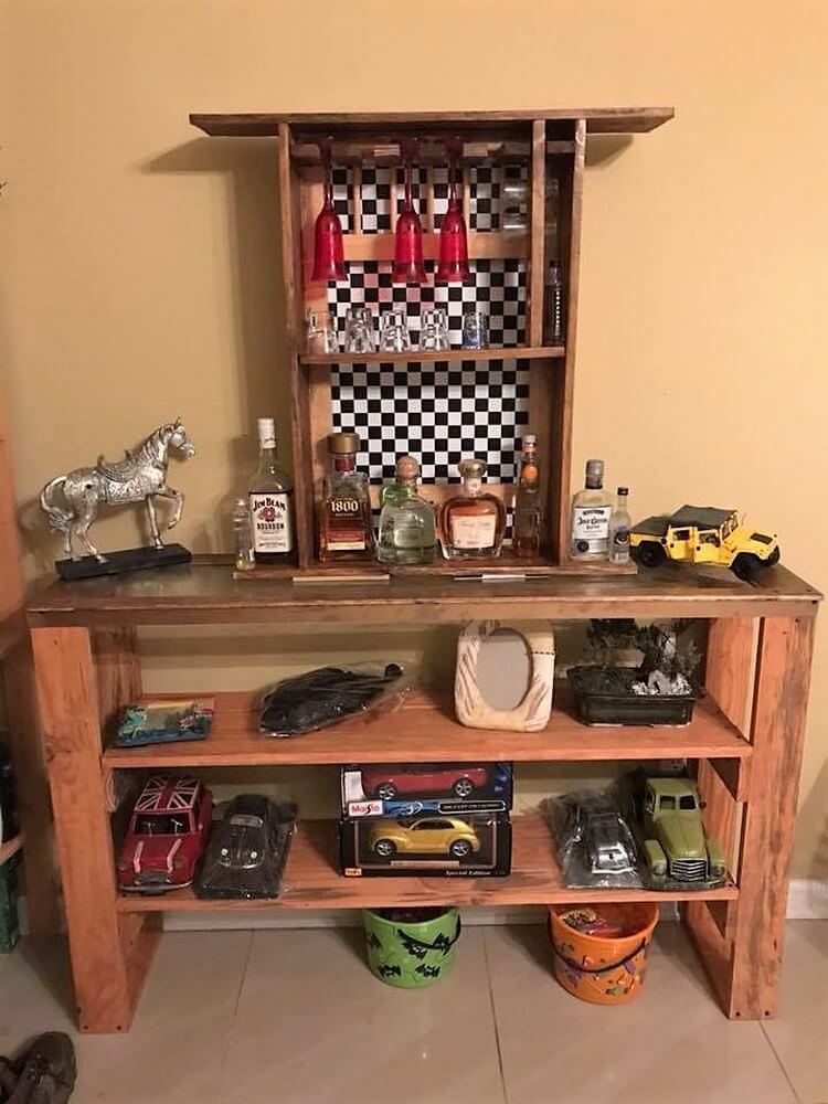 Pallet Table for Kids Toys