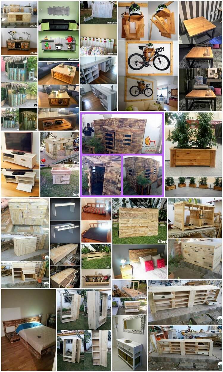 Eye Catching Ideas for Wood Pallets Recycling