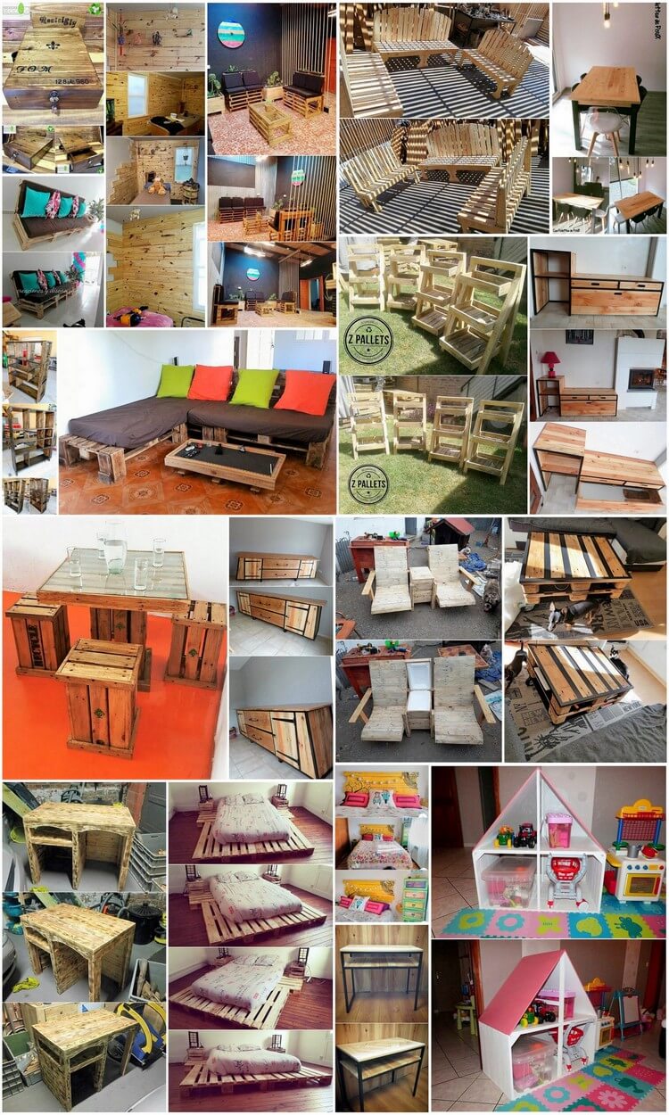 Brilliant Ideas with Recycled Wood Pallets