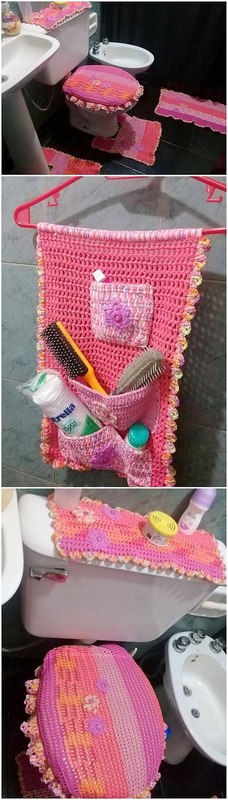 Crochet Creation for Bathroom