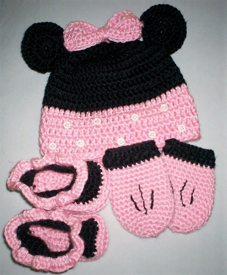 Crochet Hat and Booties