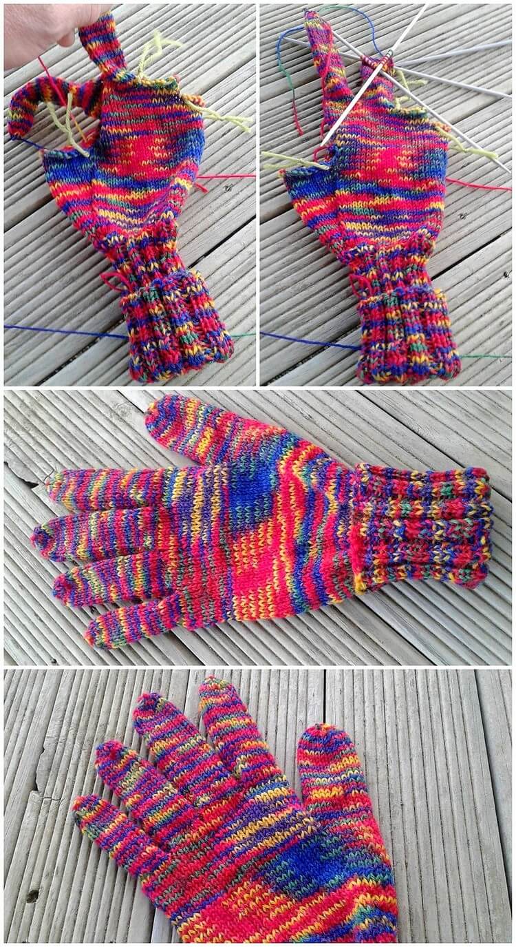 DIY Crochet Gloves