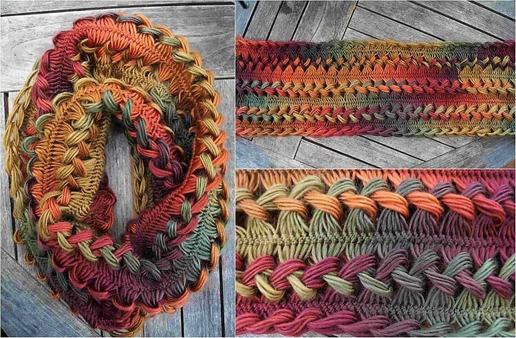 DIY Crochet Scarf