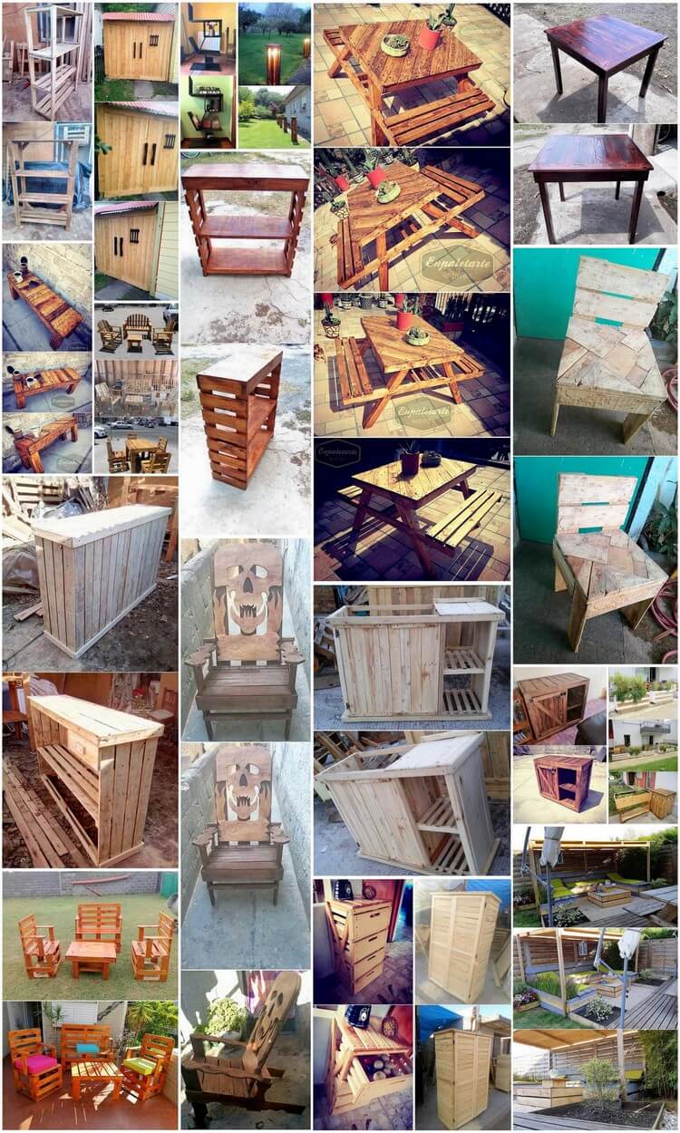 Creative Ideas to Give Old Wood Pallets New Look