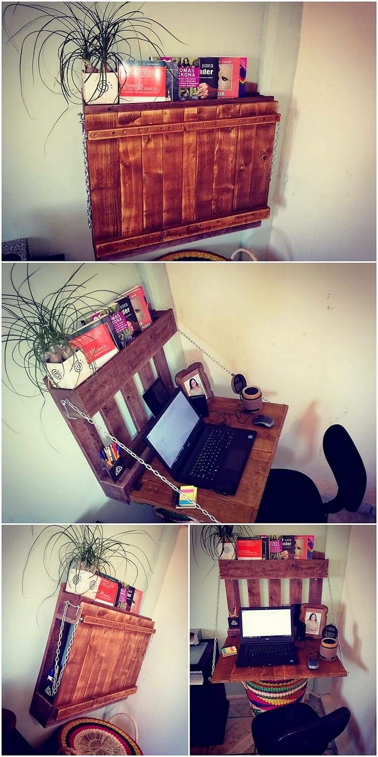 Pallet Desk or Laptop Table