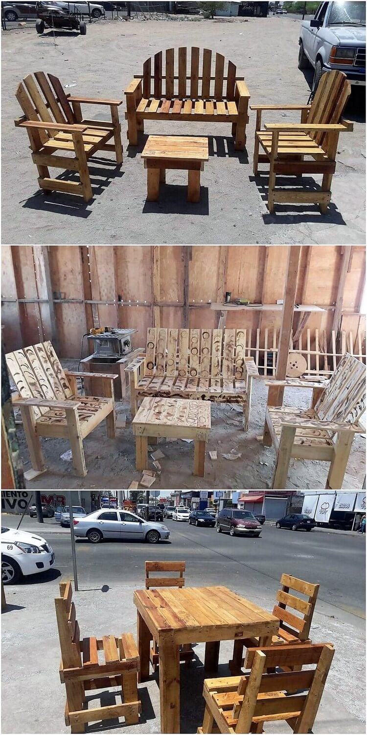 Pallet Outdoor Furniture